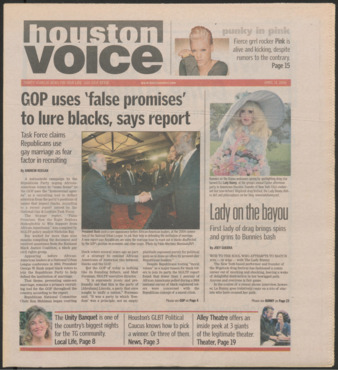 Houston Voice, April 14, 2006
