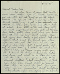 Letter from William M. Slough, S1C, to Dorothy Wagner Slough, 1935 April 13