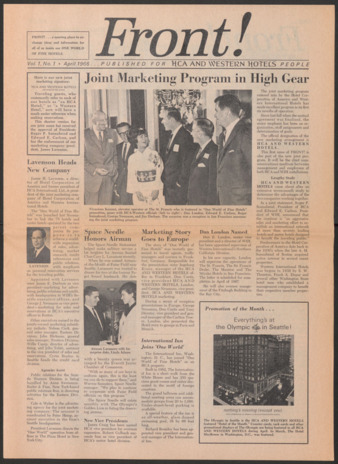 Front!, Vol. 1, No. 1, April 1966