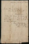 Resignation of Charles Smith