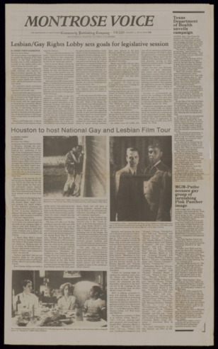 Montrose Voice, No. 533, January 11, 1991