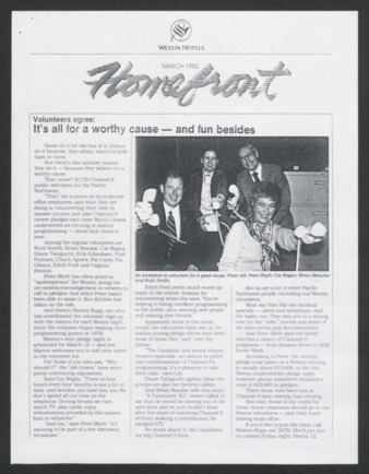 Homefront, March 1982