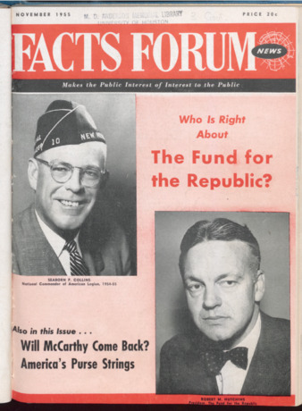 Facts Forum News, Vol. 4, No. 10, November 1955