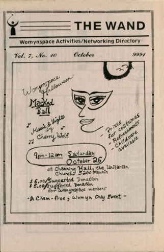 The Wand, Vol. 7, No. 10, October 1991