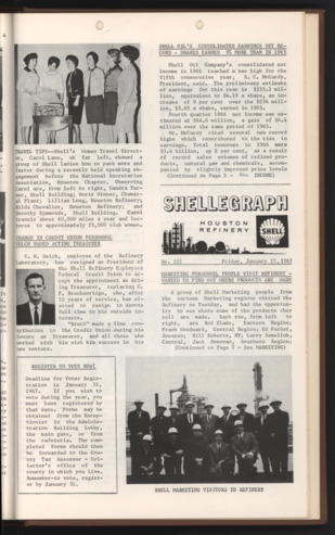 Shellegraph, No. 221, January 27, 1967