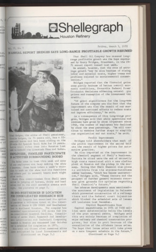 Shellegraph, Vol. 37, No. 9, March 3, 1972
