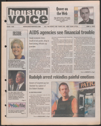 Houston Voice, No. 1180, June 6, 2003