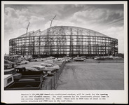 Steel structure of the Astrodome
