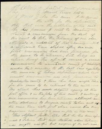 Court document in Crosby v. Jones