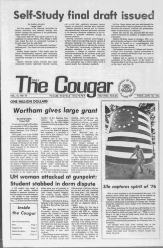 The Daily Cougar. Vol. 42, No. 55, January 20, 1976.