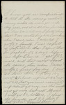 Partial letter written by William W. Edgerton to [Dorothy Edgerton] fragment