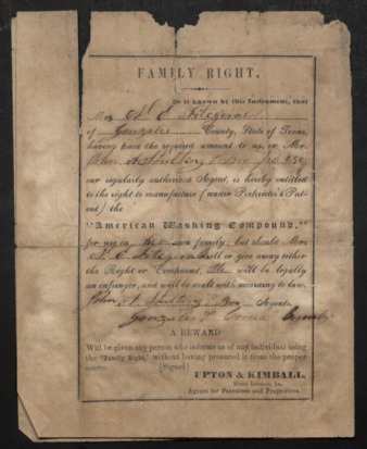 Family Right Certificate