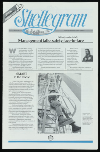 Shellegram, No. 11-12, November-December [1991], Holiday Issue