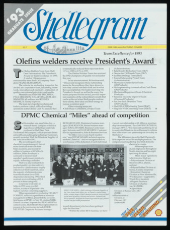 Shellegram, No. 7, [1993], Graduate Issue '93