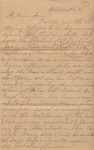 Letter from Mary Jones to Cromwell Anson Jones, 1880 November 25