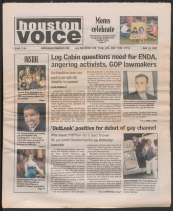 Houston Voice, No. 1124, May 10, 2002