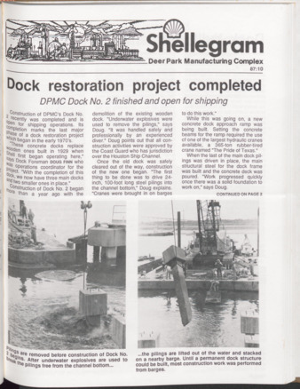 Shellegram, [Vol. 52], No. 10, [1987]