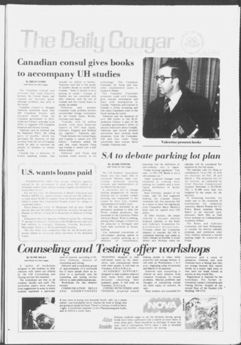 The Daily Cougar. Vol. 45, No. 86, February 7, 1979.