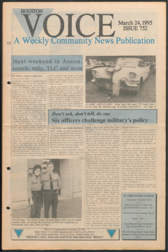 Houston Voice, No. 752, March 24, 1995