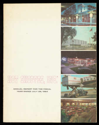 Hot Shoppes, Inc., 1963 Annual Report