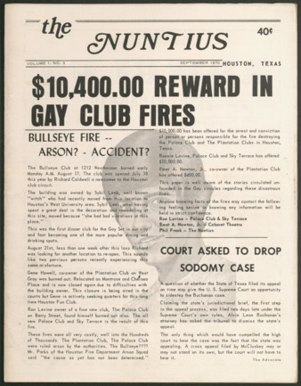 The Nuntius, Vol. 1, No. 3, September 1970