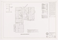 Job 96-10, 1507 Nantucket Drive, Sheet 7: First floor ceiling and framing plan