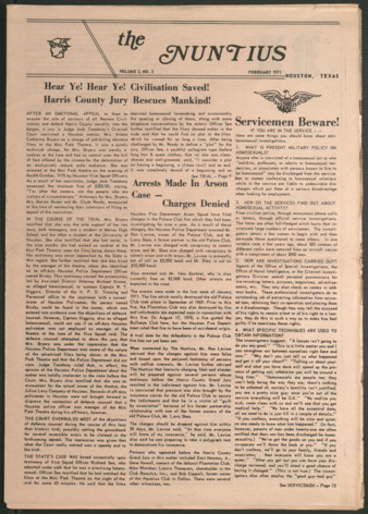 The Nuntius, Vol. 2, No. 2, February 1971