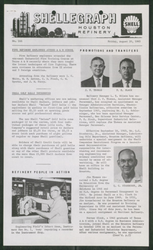 Shellegraph, No. 146, August 20, 1965