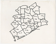 Map depicting areas covered by KUHT