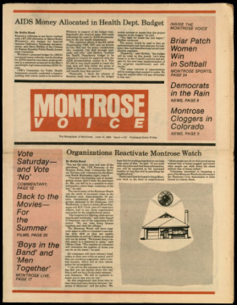 Montrose Voice, No. 137, June 10, 1983