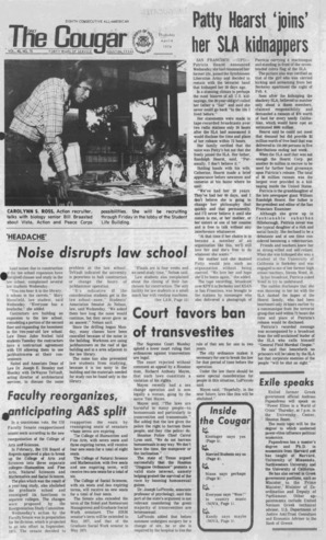 The Daily Cougar. Vol. 40, No. 76, April 4, 1974.
