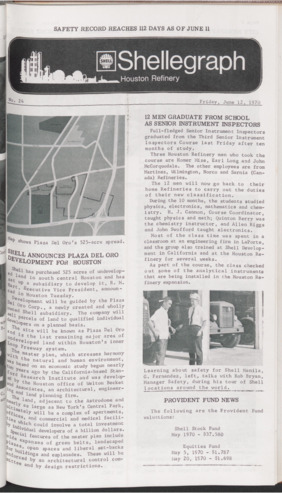 Shellegraph, No. 24, June 12, 1970