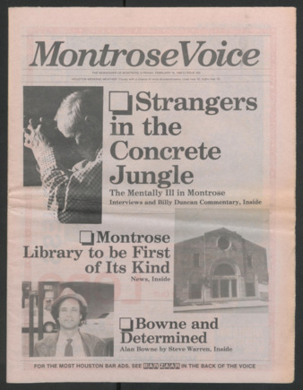 Montrose Voice, No. 382, February 19, 1988