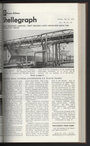 Shellegram, Vol. 39, No. 18, May 10, 1974
