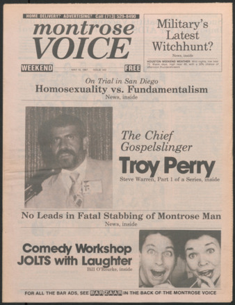 Montrose Voice, No. 342, May 15, 1987