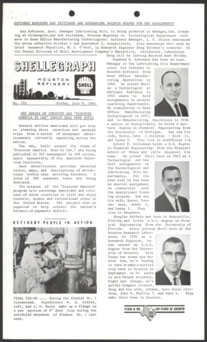Shellegraph, No. 192, July 8, 1966