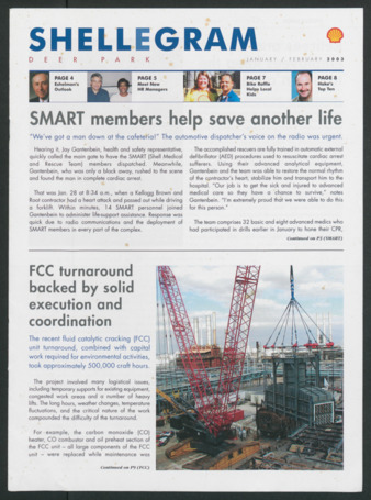 Shellegram, January-February 2003