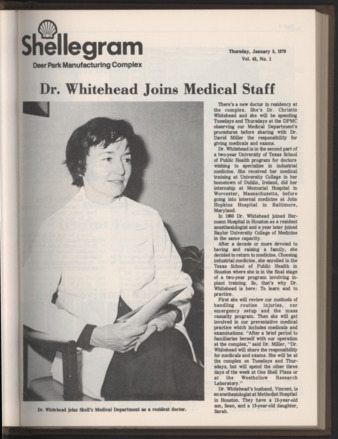 Shellegram, Vol. 43, No. 1, January 5, 1978