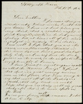 Letter from William Edgerton to [John Edgerton], regarding a secret Union organization