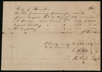 Street and Bridge Payroll, August 16 - August 21, 1869