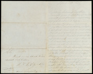 Letter from William Edgerton to [John Edgerton], regarding getting Howard a gun
