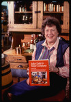 Julia Child with book