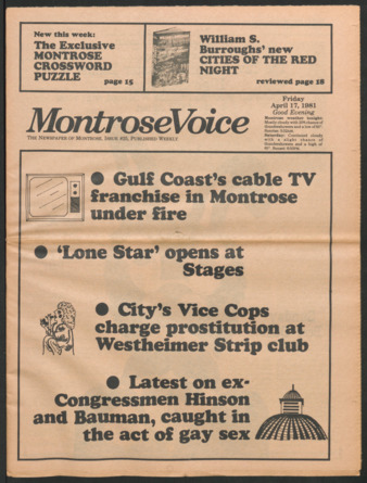 Montrose Voice, No. 25, April 17, 1981