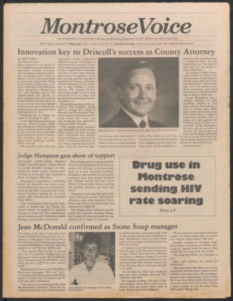 Montrose Voice, No. 439, March 24, 1989