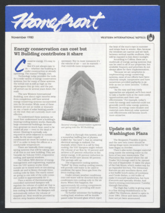 Homefront, November 1980