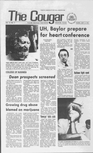 The Daily Cougar. Vol. 42, No. 17, October 2, 1975.