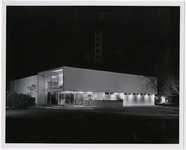 KUHT studios at night