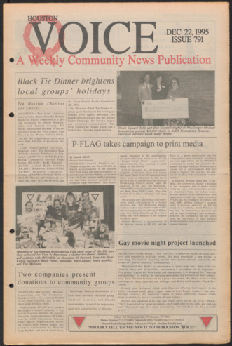 Houston Voice, No. 791, December 22, 1995
