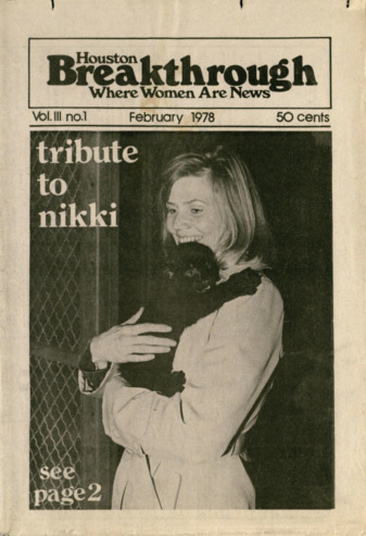 Houston Breakthrough, Vol. 3, No. 1, February 1978