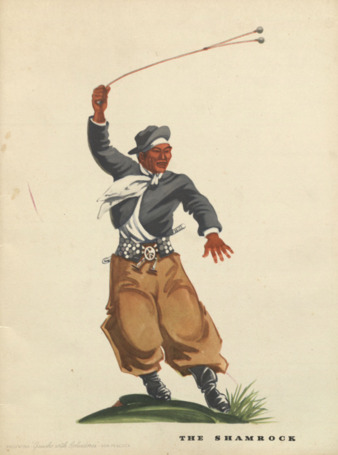 The Shamrock Hotel menu, February 26, 1952